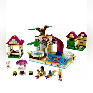 Lego Friends Heartlake Pool Set Retired - Complete Set #41008